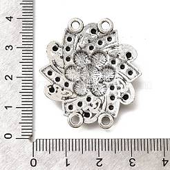 Tibetan Style Alloy Multi-Strand Links&nbsp;PALLOY-D291-36AS