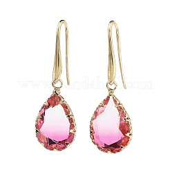 Light Gold Brass Dangle Earrings&nbsp;EJEW-Q800-61KCG