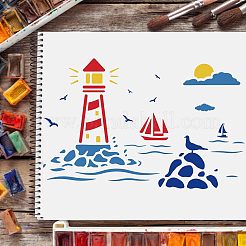 Large Plastic Reusable Drawing Painting Stencils Templates&nbsp;DIY-WH0202-137
