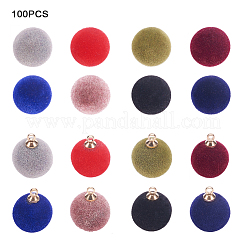 Flocky Acrylic Pendants&nbsp;FIND-T046-33C