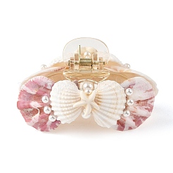 Bowknot Shape Natural Shell Claw Hair Clips&nbsp;PHAR-TA000006