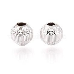 Textured 925 Sterling Silver Beads&nbsp;STER-T008-47S