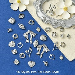 30Pcs 15 Styles Acrylic & Plastic Pendants Sets&nbsp;FIND-YW0004-63