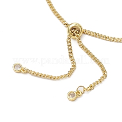 Brass Curb Chains Bracelet Makings&nbsp;AJEW-JB01225
