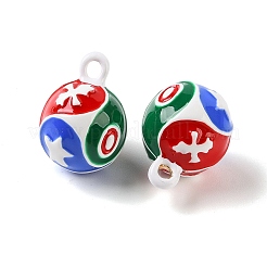 Alloy Enamel Pendants&nbsp;AL-CBAEAA8-12