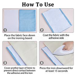 Hot Melt Adhesive Interfacing&nbsp;DIY-WH0578-80