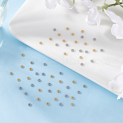 60Pcs 2 Colors 304 Stainless Steel Spacer Beads&nbsp;STAS-HY0001-49