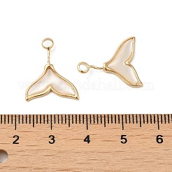 Natural White Shell Pendants&nbsp;SHEL-K006-20G