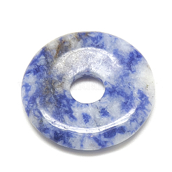 Natural & Synthetic Mixed Stone Pendants&nbsp;G-S294-13-40mm