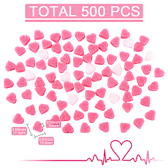 500Pcs Heart Shape Foam Balls&nbsp;AJEW-SC0031-53