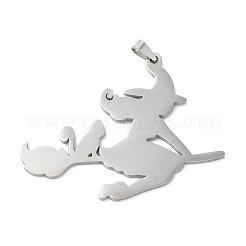 Non-Tarnish Halloween 304 Stainless Steel Big Pendants&nbsp;STAS-R122-14P