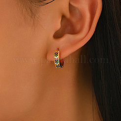 Ring Brass Hoop Earrings&nbsp;OA5119