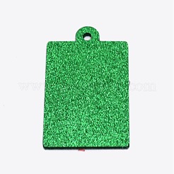 Vertical Design Rectangle Felt Glitter Photo Frame Card&nbsp;HJEW-WH0036-11B