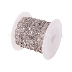 Soldered Brass Coated Iron Curb Chains&nbsp;CH-CJ0001-01A-P