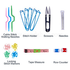 DIY Knitting & Crochet Tool Sets&nbsp;DIY-BC0008-02