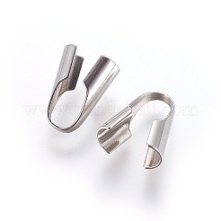 Tarnish Resistant 304 Stainless Steel Cord Ends&nbsp;X-STAS-P237-80J-P