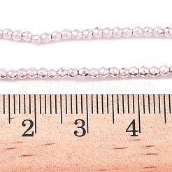 Electroplated Synthetic Non-magnetic Hematite Beads Strands&nbsp;G-A263-E01-01
