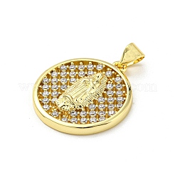 Brass with Cubic Zirconia Pendants&nbsp;FIND-Z023-09A-01