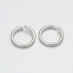 Brass Open Jump Rings&nbsp;X-KK-E647-17S-3mm