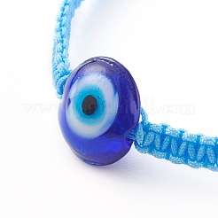 Adjustable Nylon Thread Braided Bead Bracelets&nbsp;BJEW-JB06066