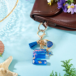 Star Resin & Shell Keychains&nbsp;KEYC-TAC00087-01E