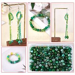 2 Bag Glass Round Beads Set&nbsp;JX547B