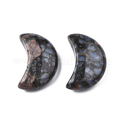 Moon Shape Natural Lepidolite Healing Crystal Pocket Palm Stones&nbsp;G-T132-001Q