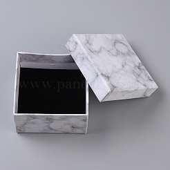 Cardboard Jewelry Boxes&nbsp;LS-CBOX-WH0003-08D