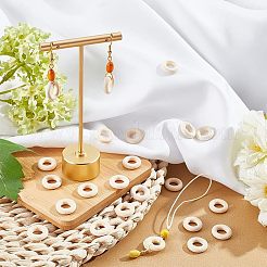 Donut Wooden Linking Rings&nbsp;WOOD-NB0002-11