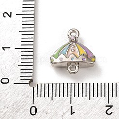 Alloy Enamel Connector Charms&nbsp;FIND-G116-01P