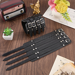 1Pc Viking PU Leather Cord Bracelets&nbsp;BJEW-CL0001-46B