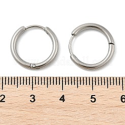 Tarnish Resistant 304 Stainless Steel Hoop Earrings&nbsp;EJEW-P177-P-08