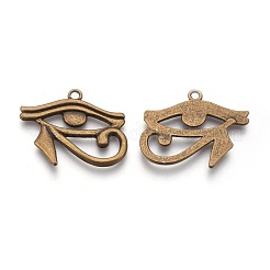 Tibetan Style Alloy Pendants&nbsp;X-TIBEP-16487-AB-NR