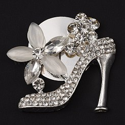 Alloy Glass Rhinestone Cabochons&nbsp;ALRI-E008-01P