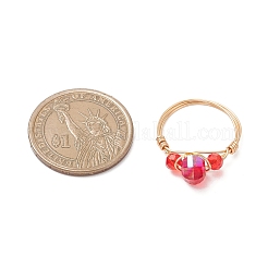 Glass Finger Rings&nbsp;RJEW-JR00925-01