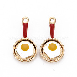 Rack Plating Alloy Enamel Pendants&nbsp;ENAM-N055-031-A01-NR