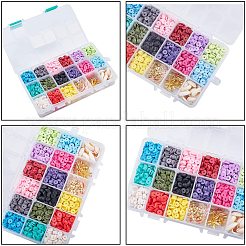 Handmade Polymer Clay Beads&nbsp;CLAY-JP0001-03-6mm