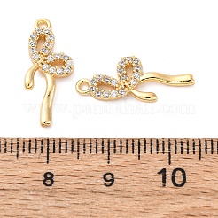 Brass Rhinestone Pendants&nbsp;KK-E793-16G