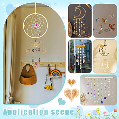 12Pcs 2 Styles Brass Pendants&nbsp;KK-NB0003-92LG