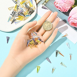 5Pcs K9 Glass Rhinestone Pendants&nbsp;GLAA-YW0004-89