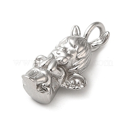 Non-Tarnish 304 Stainless Steel Pendants&nbsp;STAS-Q252-13P