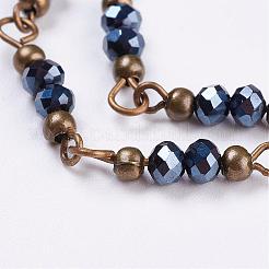 Handmade Glass Beaded Chains&nbsp;AJEW-JB00320