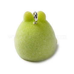 Flocky Animal Resin Pendants&nbsp;X-FIND-S001-03F