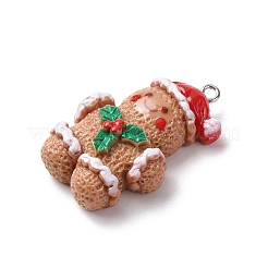 Christmas Opaque Resin Pendants&nbsp;RESI-A049-05A