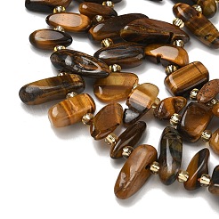 Natural Tiger Eye Beads Strands&nbsp;G-Z130-A01-01