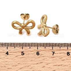 304 Stainless Steel Stud Earrings&nbsp;STAS-B126-13G