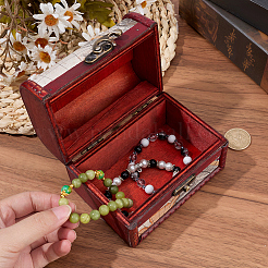 Vintage Wooden Jewelry Boxes&nbsp;AJEW-CL0005-45A