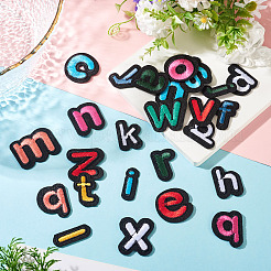 Polyester Computerized Embroidery Cloth Iron on Sew on Patches&nbsp;DIY-TA0016-34B