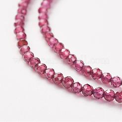 Natural Grade AA Garnet Bead Strand&nbsp;G-G680-04