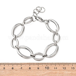 304 Stainless Steel Link Chain Bracelets for Women&nbsp;BJEW-K293-05P